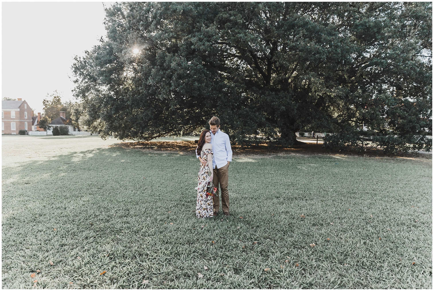 Curtis + Suzanne Colonial Williamsburg Engagement Session